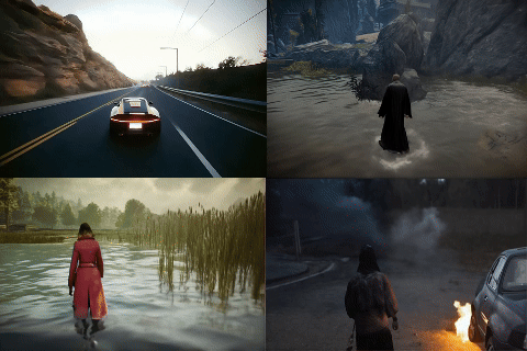 国产全AI游戏来了?!大模型直出开放世界游戏,有声可交互