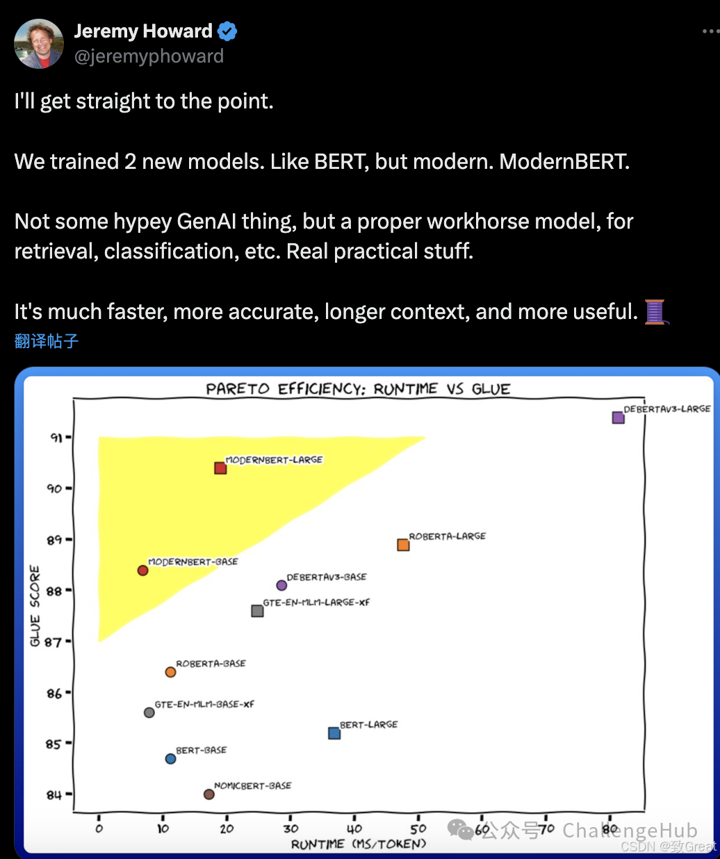 不是炒作GenAI!终于有 BERT 的替代品了