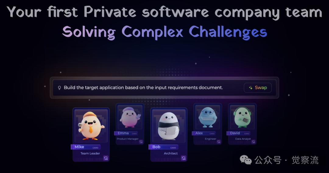 MGX = new MetaGPT_X("开启 AI 软件开发新纪元");  # 万字长文深度解析