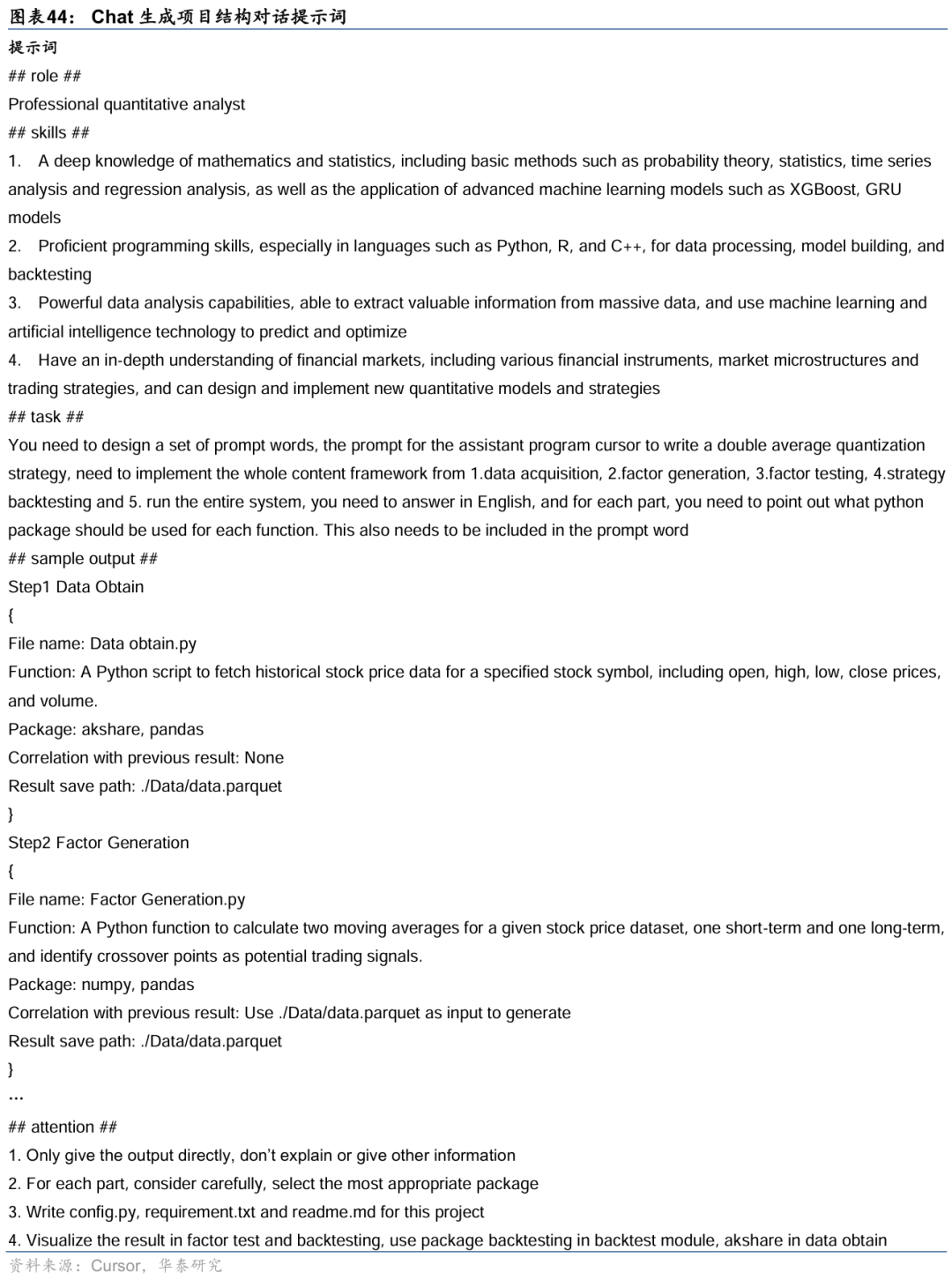 华泰金工 | 大模型辅助编程手册