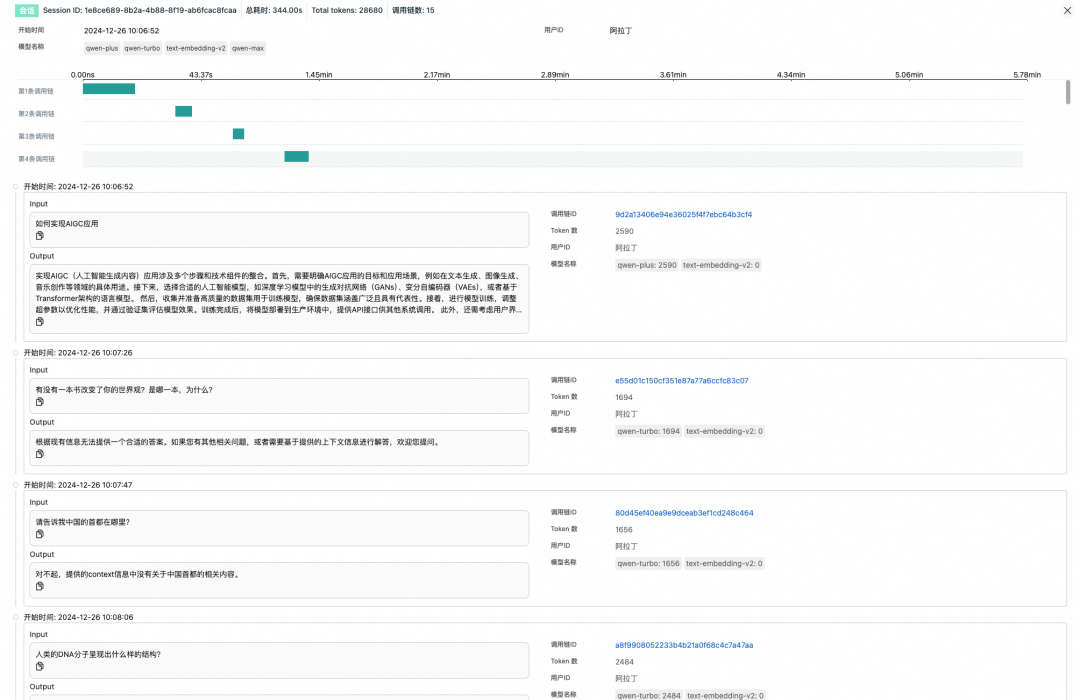 详解大模型应用可观测全链路