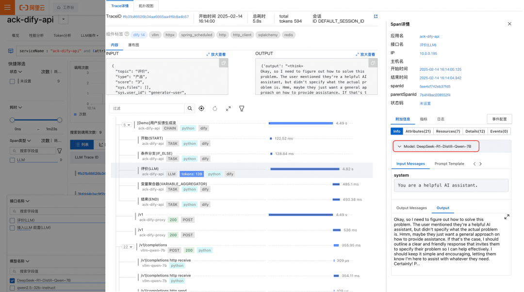 详解大模型应用可观测全链路