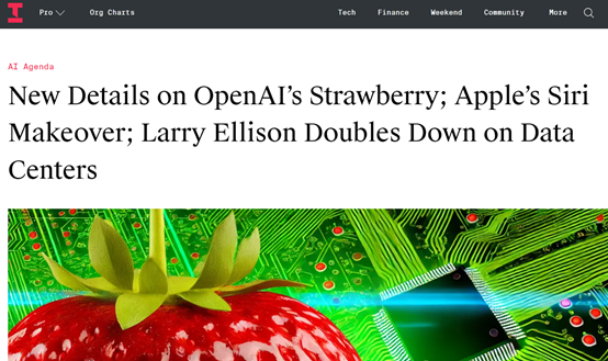 OpenAI将在两周内发布“草莓”模型，推理模式非常特殊！