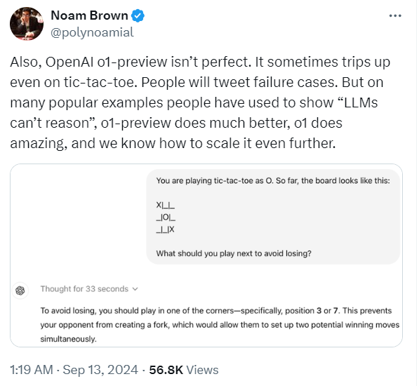 OpenAI全新发布o1模型 - 幕后采访及一些原汁原味的解释