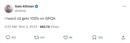 Sam Altman泄露新模型o2,太会整活了,营销鬼才!
