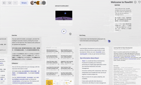 放弃对话框！Flowith团队用“无限画布”掀翻OpenAI的交互霸权