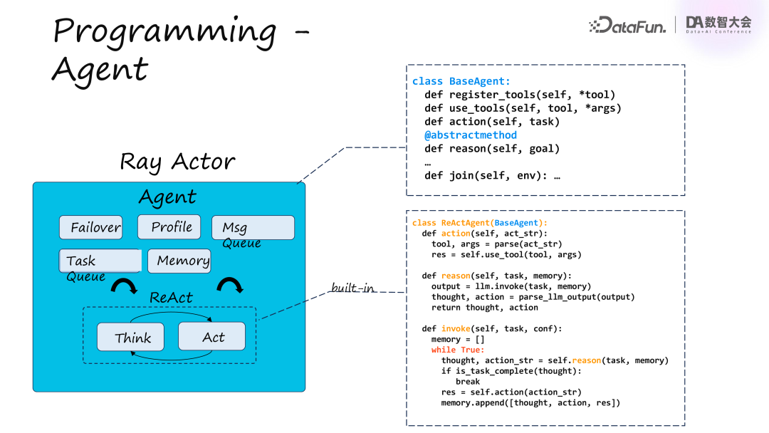 蚂蚁集团基于 Ray 构建的分布式 AI Agent 框架