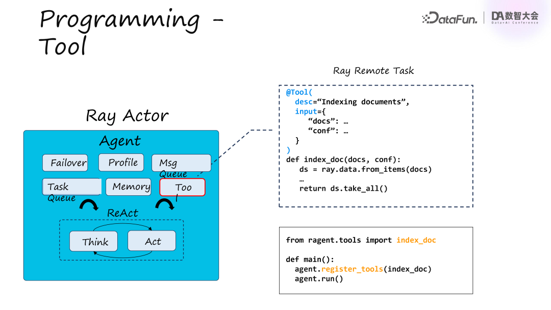 蚂蚁集团基于 Ray 构建的分布式 AI Agent 框架