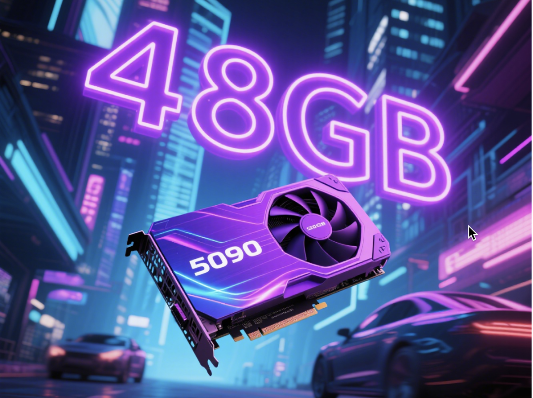 48GB 5090 已点亮，即将量产