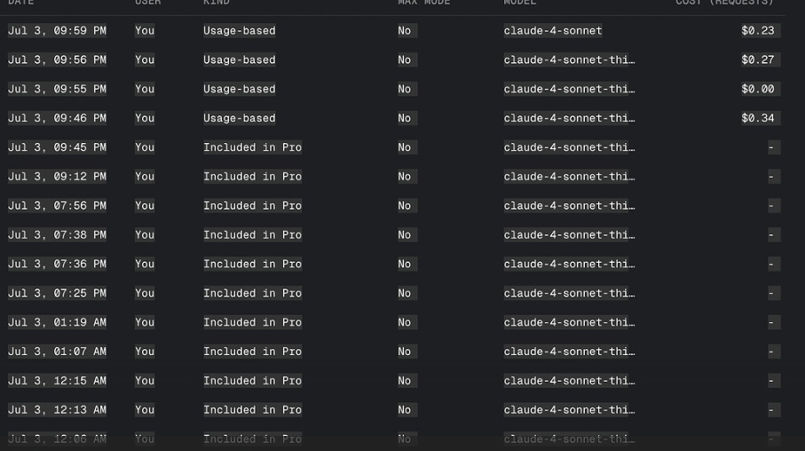 Cursor 1.2 更新!Agent 更会规划+支持排队,Pro 套餐限制:突发额度用完,要么等冷却要么付费。