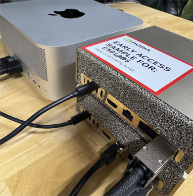 技能英伟达桌面超算,加入苹果Mac Studio快爆了:推理速度飙升至277%