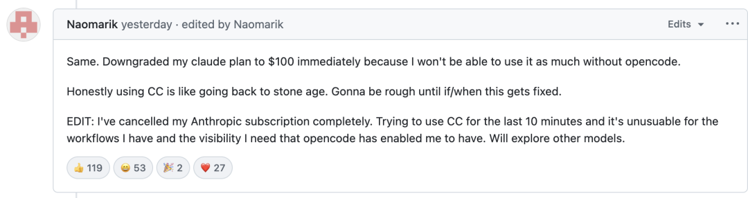 Anthropic突然封禁第三方工具调用Claude,Cursor、OpenCode、xAI 集体“中枪”!项目做到一半突遭中断,官方解释是“误伤”?