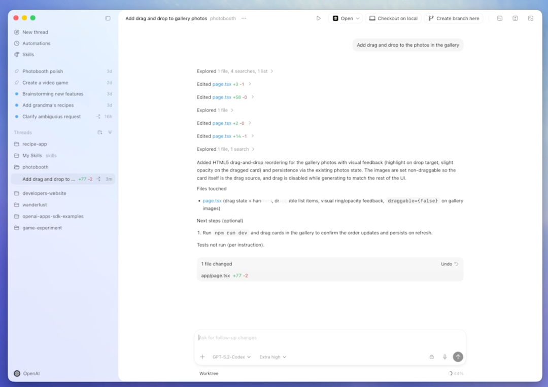 刚刚!OpenAI 正式发布 Codex App,一人指挥一支 AI 军队,Cursor 慌了?