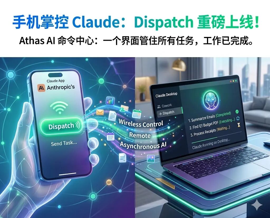 手机变身AI指挥中心!实测Claude新功能:我出门了,工作它全干了
